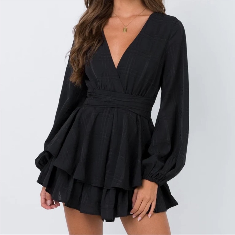 Princess Polly Long Sleeve Playsuit